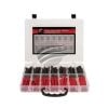 Jaylec HS1005 Dual Wall Heat Shrink Assortment 144 X 89mm Black and Red Kit