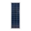 Hulk 4x4 HU6701 120W Fixed Slim Solar Panel 1578x541x35mm Black