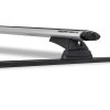 Rhino Rack Vortex RCL Trackmount Silver 2 Bar Roof Rack JB0052