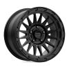 KMC KM542 Impact 17x9 5x127 +18 Offset Black Wheel