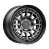 KMC KM719 Canyon 17x8.5 6x139.7 0 Offset Black Wheel