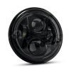 STEDI 7 Inch Carbon Black LED Headlight LEDMOTO-CARBON-7BLK