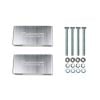 Superior Alloy Sway Bar Extensions Suitable For Toyota LandCruiser 76/78/79/80/105 Series Front 4-5 Inch 100-125mm Lift Pair LFSB75-KIT