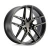 XO Cairo 20x11 5x114.3 +28 Offset Grey Wheel