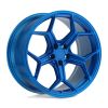 XO Helsinki 20x9 5x120 +15 Offset Blue Wheel