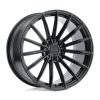 XO London 22x10.5 5x115 +20 Offset Black Wheel