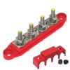 LV Automotive LV4204 Heavy Duty Busbar 250A 4 x M8 Stainless Steel Studs