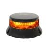 LV Automotive LV9600 Amber LED Beacon 3 Hole Flange Mount 10-30V 11 Flash Patterns