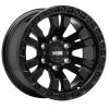 Lenso Brutal 17x9 6x139.7 +20 Offset Satin Black Off-Road Wheel