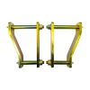 Superior Extended Shackles 2 Inch 50mm Suitable For Mazda BT-50/Isuzu D-Max 07/2020 on Rear Pair MAZBT50212EXSH
