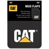 Caterpillar CAT Heavy Duty Mud Flaps 36cm x 23cm MDCATC