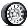 Method Race Wheels MR315 17x8.5 5x127 0 Offset Machined Gloss Black Lip