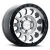 Method Race Wheels MR315 17x8.5 6x139.7 0 Offset Machined Gloss Black Lip