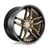 Niche M195 Methos 20x10 5x120 +45 Offset Bronze Wheel
