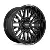 Moto Metal MO802 WARLOCK 20x9 5x127 +18 Offset Black Wheel
