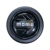 MOMO Black Round Lip Steering Wheel Horn Button