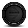MOMO Black Leather Embossed Flat Lip 2P Steering Wheel Horn Button