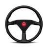 MOMO Montecarlo Red Stiching 350mm Steering Wheel