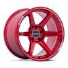 Motegi MR160 BATTLE VI 18x8.5 5x114.3 +35 Offset Red Wheel