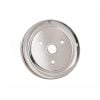 Mr Gasket 4973 Chrome Crank Pulley-Dbl Grv Chev Sb Short Water Pump