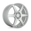 Motegi MR143 CS6 16x7 4x100/4x114.3 +40 Offset Silver Wheel
