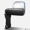 MSA 4x4 Towing Mirrors suit Landcruiser 70-79 Series 1984-on Chrome Manual TM401