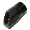 Meziere Inlet Fitting Adapter Black Finish 1