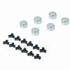 Spectre Performance Bolt Cap Covers Chrome with retainers Suit 7/16