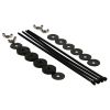 TFI Racing Transmission Cooler Radiator Fan Shroud Nylon Mounting Kit 4048