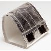 Heat Shield Products Starter Motor Heat Shield Aluminised Hook-Loop fastener 19cm x 55cm 593degC Cont 501000