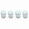 Spectre Performance Chrome Hex Tyre Valve Stem Caps Set of 4 Universal 6231