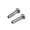 TFI Racing Door Lock Knobs Chrome Head Universal set of 2 Ford/Holden 6243