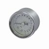 TFI Racing Fuel pressure gauge 0-15 lbs. 1-1/2 inch diameter high-polished chrome bezel 66-081