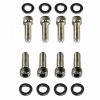 TFI Racing Valve Cover Bolts Chevrolet Small Block Chrome Socket Head fits Steel Covers-Set 8759