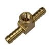 TFI Racing Brass Fuel Pressure Gauge Fitting 3/8