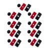 TFI Racing Aunger Louvre Fitting Kit Rear Louvre Mounting Clips set of 9 LAT9 LAT9