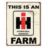 Nostalgia Signs This an International Harvester IH Farm Metal Sign Reproduction 32cm x 41cm MSI1279