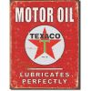 Nostalgia Signs Texaco Motor Oil Lubricates Perfectly Metal Sign Reproduction 32cm x 41cm MSI1444