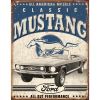 Nostalgia Signs Ford Classic Mustang Metal Sign Reproduction 32cm x 41cm MSI1813