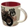 Nostalgic Art 330ml Ceramic Mug Route 66 Bike NA43061