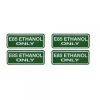 TFI Racing E85 Ethanol Only Decal Set Small PS008