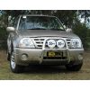 ECB Silver Hammertone Nudge Bar Series 2 fits Suzuki Grand Vitara XL7 120 SERIES 03/03-10/09 NB6SZ54SYZ