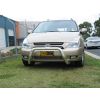 ECB Silver Hammertone Nudge Bar fits Kia Grand Carnival VQ 01/06-02/15 NBK31SYZ