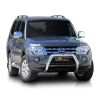 ECB Black Ripple Nudge Bar fits Mitsubishi Pajero NW 10/11-06/14 NBM103SYB