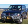 ECB Black Ripple Nudge Bar fits Mitsubishi Pajero NM 05/00-10/02 NBM68SYB