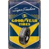 Nostalgic Art Good Year Tires Super Cushion 3D Metal Reproduction Sign 20cm x 30cm NA22267