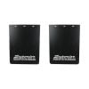 Superior Premium Mudflaps Extra Large 420mm x 350mm White Logo Pair PF1714BS1