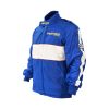 Proforce Pro 2 Driving Suit SFI 3.2A/5 Fire Retardant Racing Suit Top Jacket Two-Piece Multiple Layer Pyrovatex Sma2 Blue/White Strip PFS-4385-S-BU