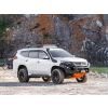 PIAK Elite No Loop Bullbar Black Recovery Points & Orange Bash Plate fits Mitsubishi Pajero Sport 8/2020 on PKEBMIP20BZ