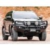 PIAK Genesis 3-Loop Bullbar Black Recovery Points & Bash Plate fits Isuzu MU-X 6/2021 on PKGLISM21BB